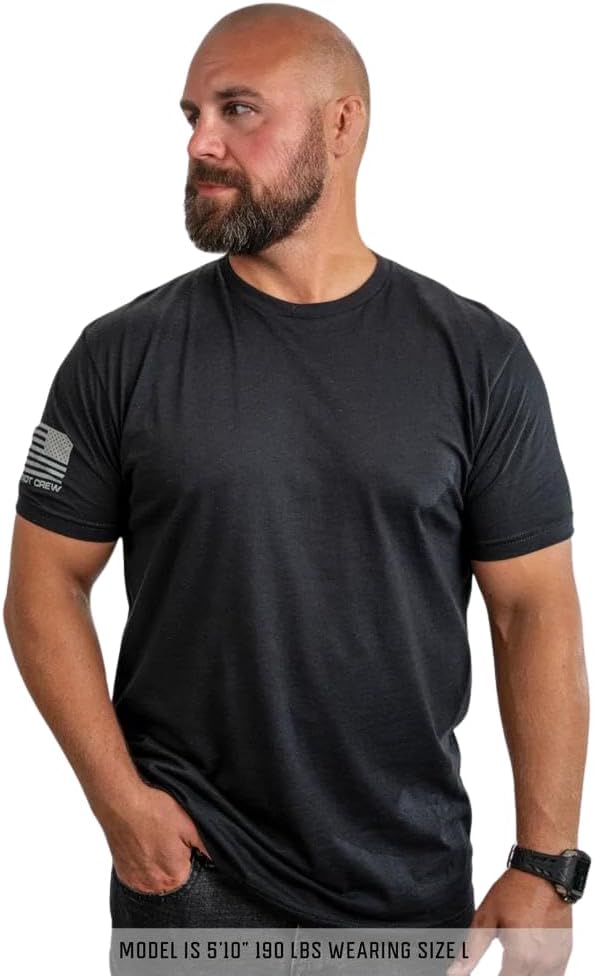 Patriot Crew Men's Fresh T-Shirt, American Graphic Tee, Patriotic, USA & Freedom Style Shirt