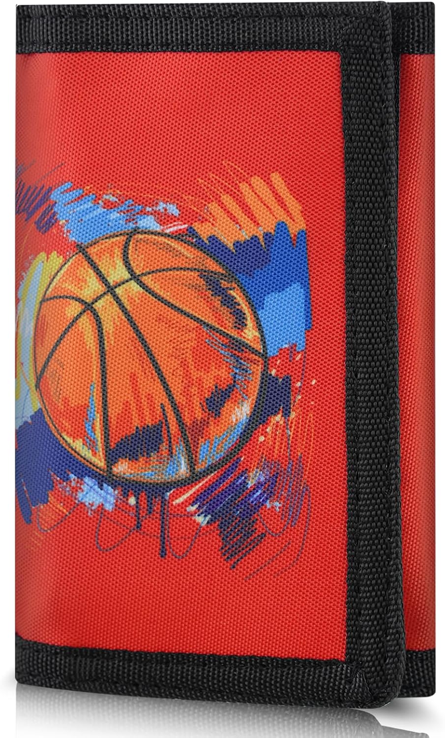 Leehoom Kids Wallet for Boys Girls, Trifold RFID Wallet with Key Chain and Zipper Pocket for Kids 4-18 Novelty Birthday Gifts, Coin Pouch Purse for Children Teens Outdoor Sports -Spider2