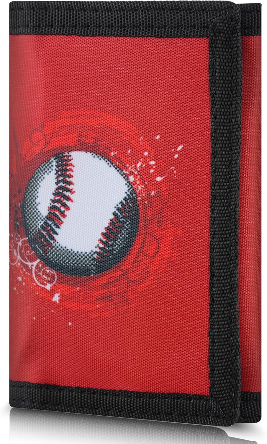 Leehoom Kids Wallet for Boys Girls, Trifold RFID Wallet with Key Chain and Zipper Pocket for Kids 4-18 Novelty Birthday Gifts, Coin Pouch Purse for Children Teens Outdoor Sports -Spider2