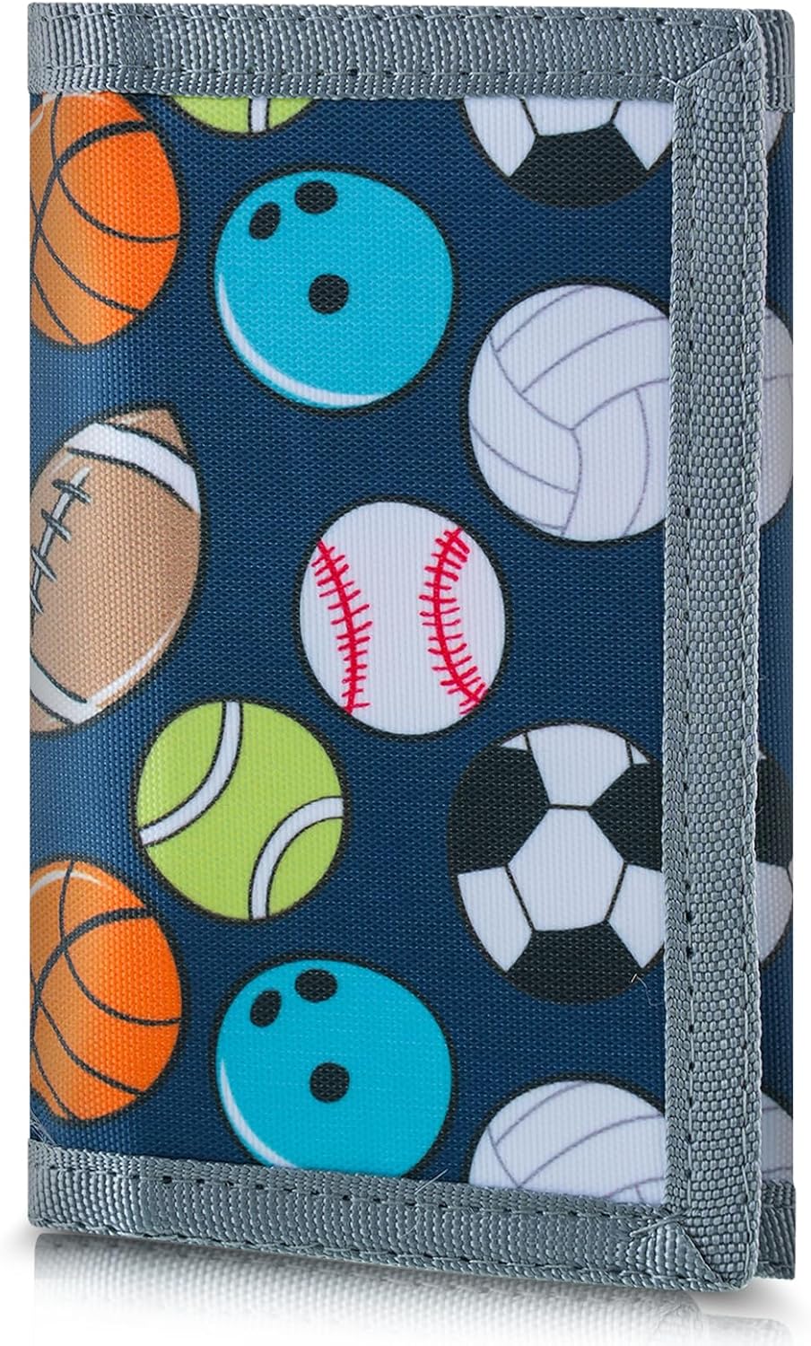 Leehoom Kids Wallet for Boys Girls, Trifold RFID Wallet with Key Chain and Zipper Pocket for Kids 4-18 Novelty Birthday Gifts, Coin Pouch Purse for Children Teens Outdoor Sports -Spider2